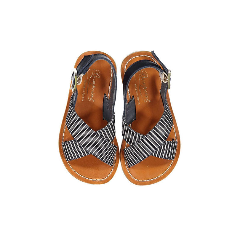 Bonpoint Marine Criss Cross Sandals