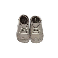 Bonpoint Grey Wingtip Soft Baby Shoes