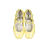 Bonpoint Pale Yellow Mary Janes