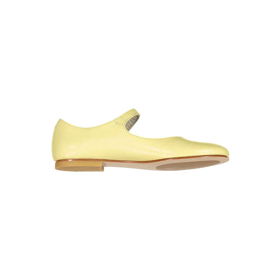 Bonpoint Pale Yellow Mary Janes