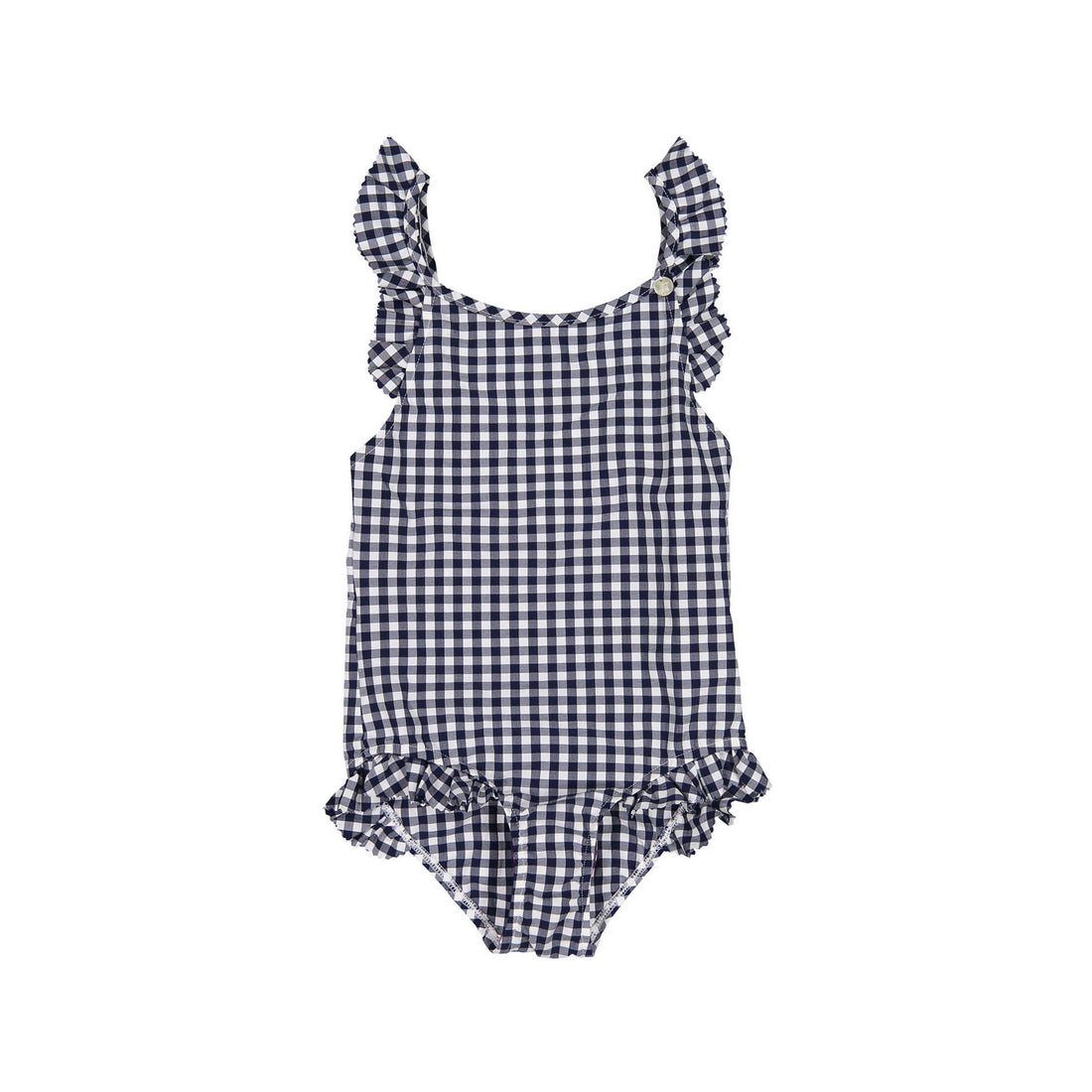 Bonpoint Marine Check Acapulco Swimsuit