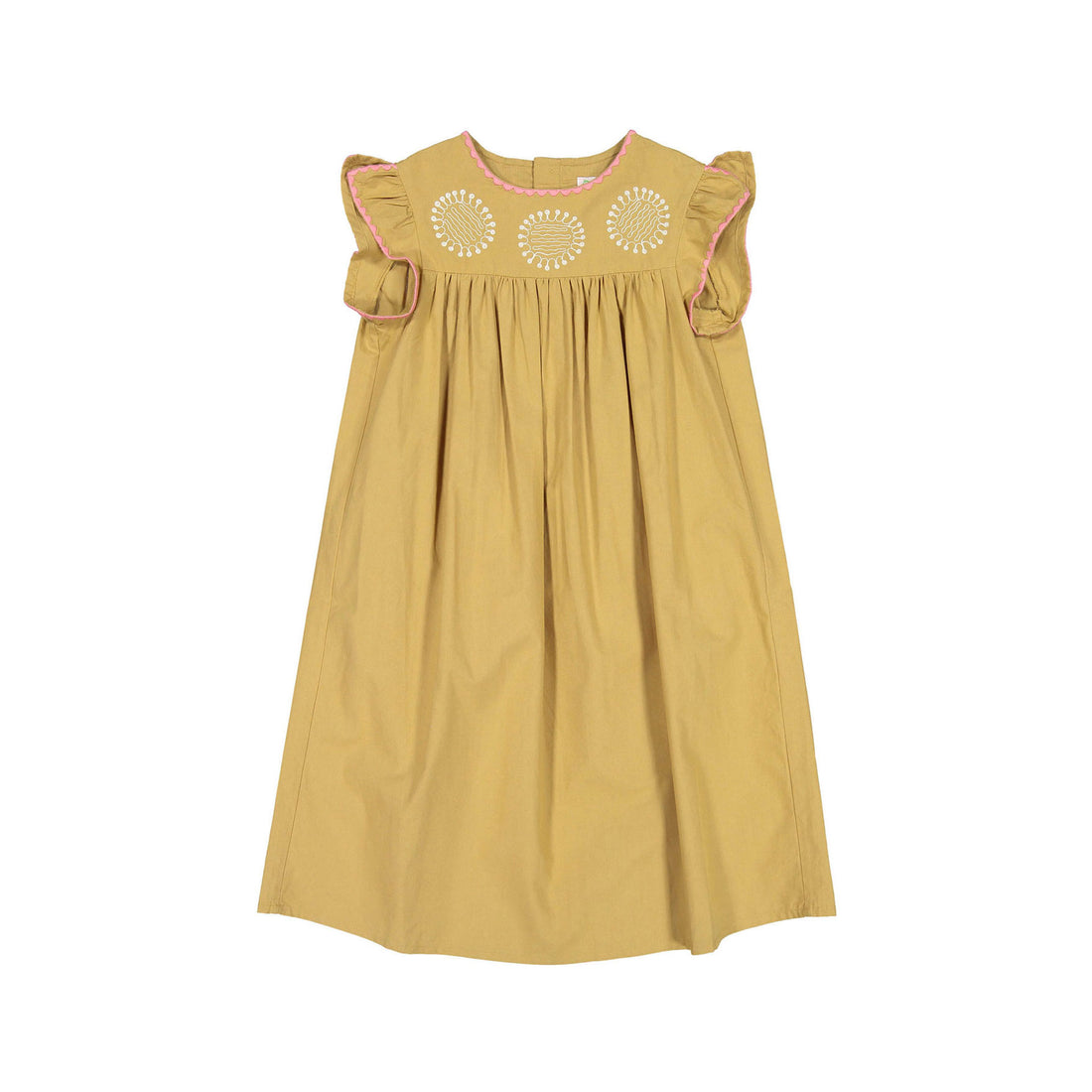 Bonpoint Honey Embroidered Angie Dress