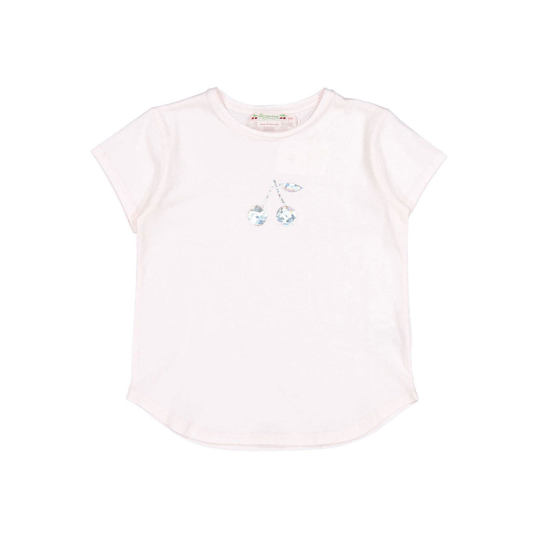 Bonpoint Pink Metallic Cherry Aada Tee