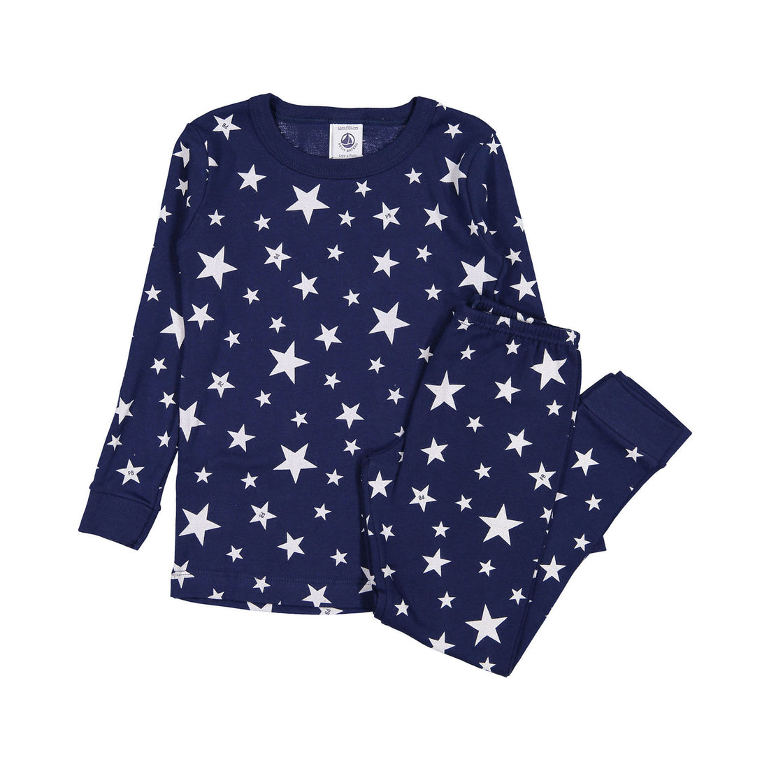 Petit Bateau Navy Long Star Print Lounge Set