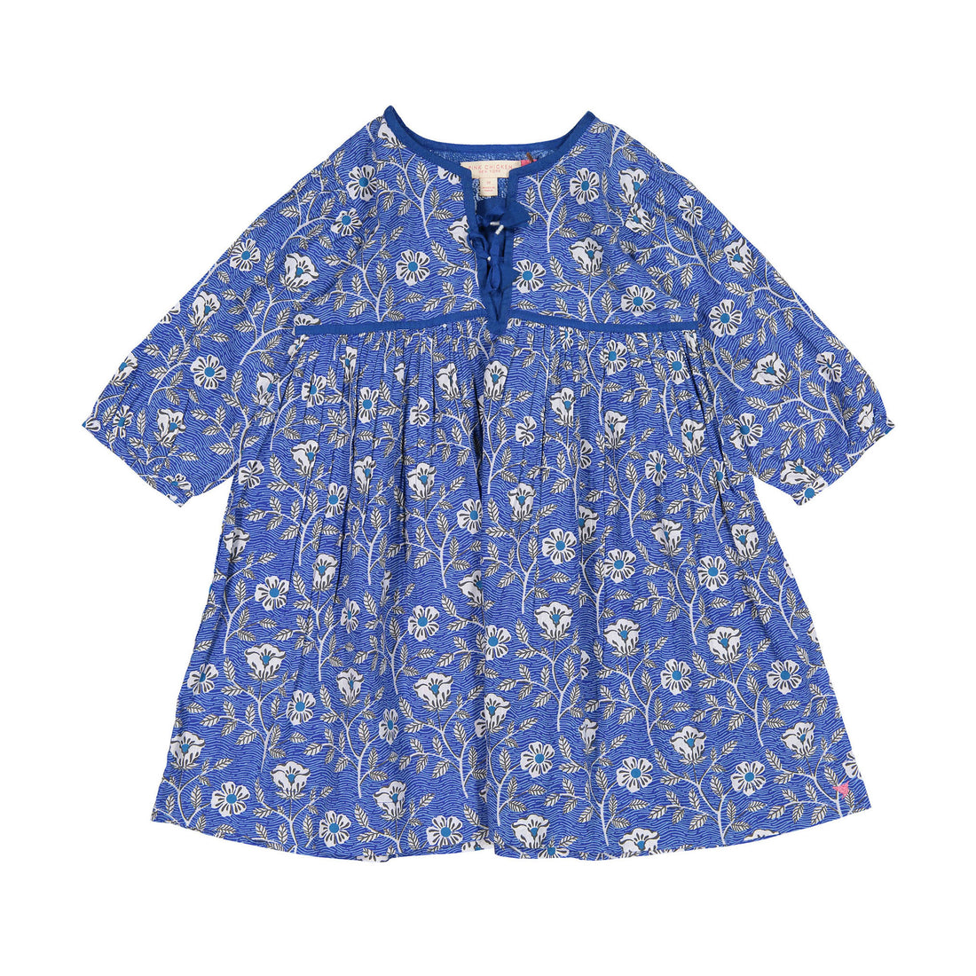 Pink Chicken Turkish Sea Floral Jade Dress
