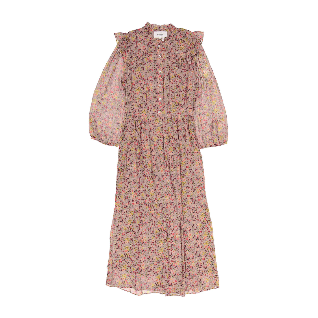 BA-SH Beige Makasi Maggy Dress