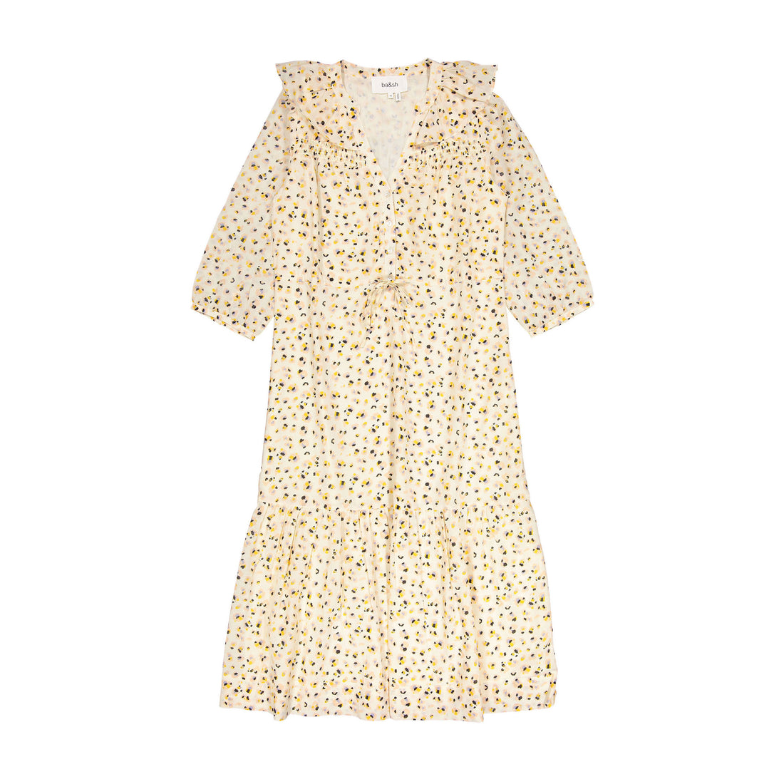 BA-SH Ecru Bamba Bowie Dress
