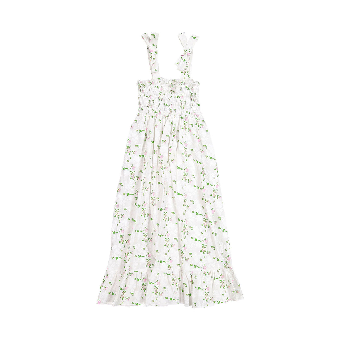 Philosophy White Floral Long Dress