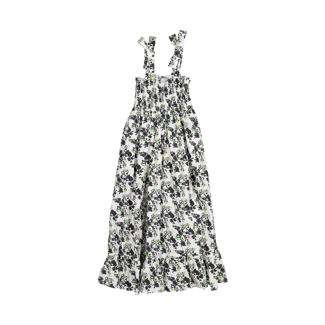 Philosophy Black Floral Long Dress