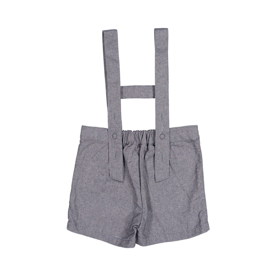 Noma Navy Marled Baby Overalls
