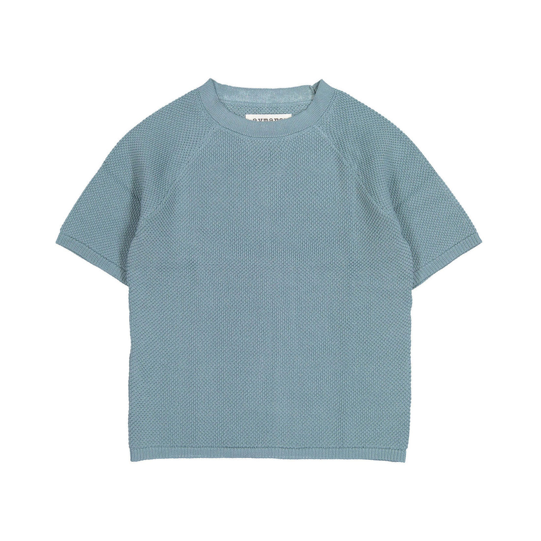 Aymara Petrol Flavio Short Sleeve Sweater