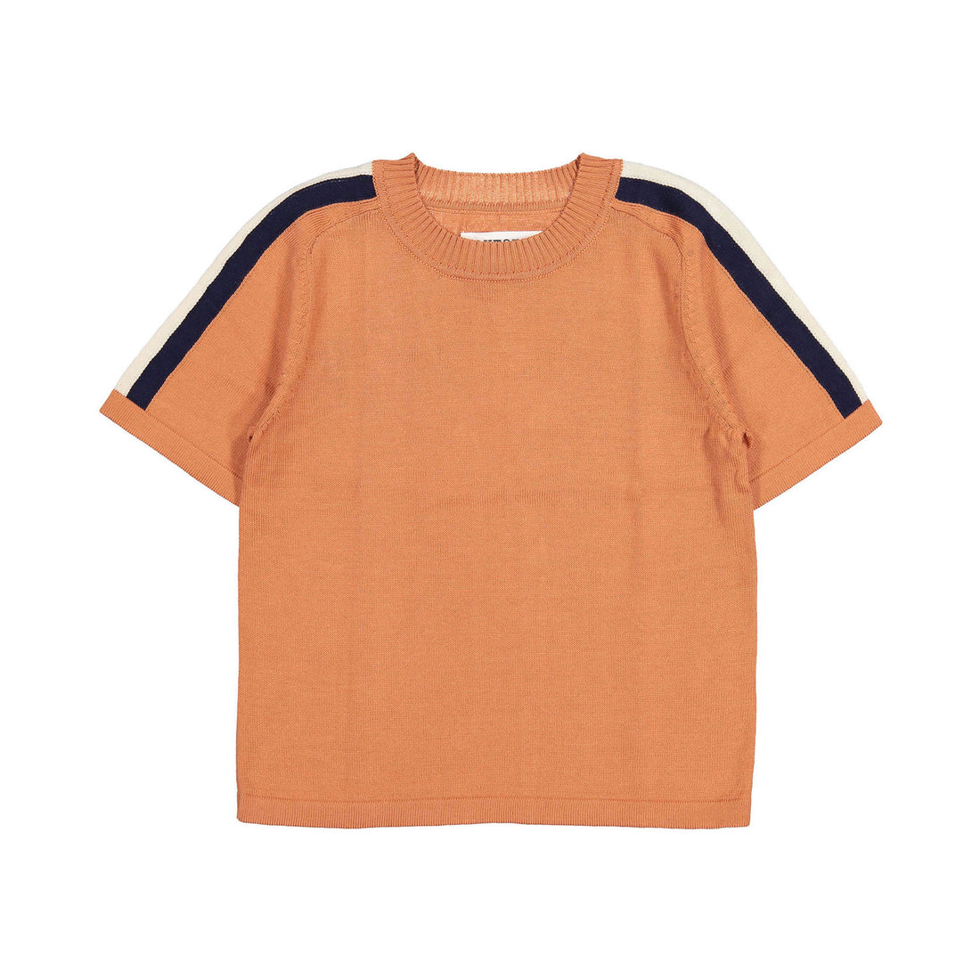 Aymara Copper Juno Short Sleeve Stripe Pullover