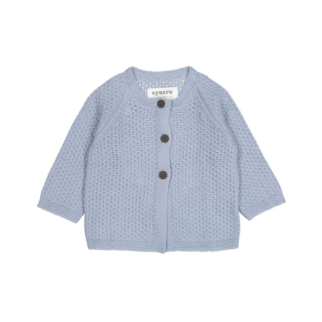 Aymara Sky Roy Knit Baby Cardigan