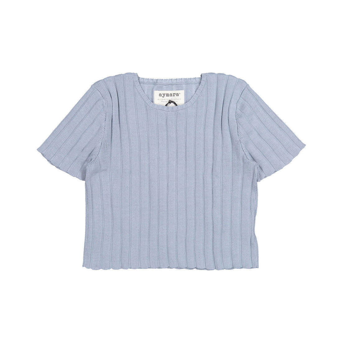 Aymara Sky Thick Rib Asia Sweater