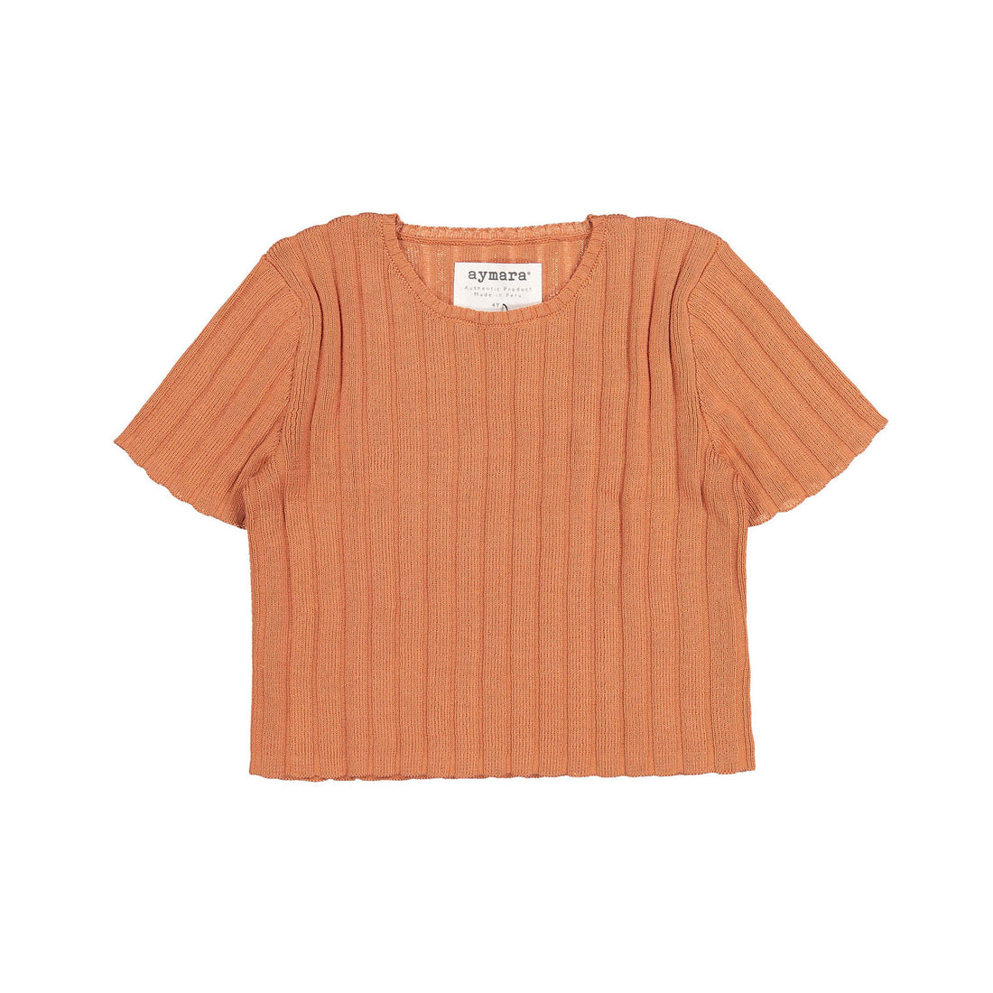 Aymara Copper Thick Rib Asia Sweater