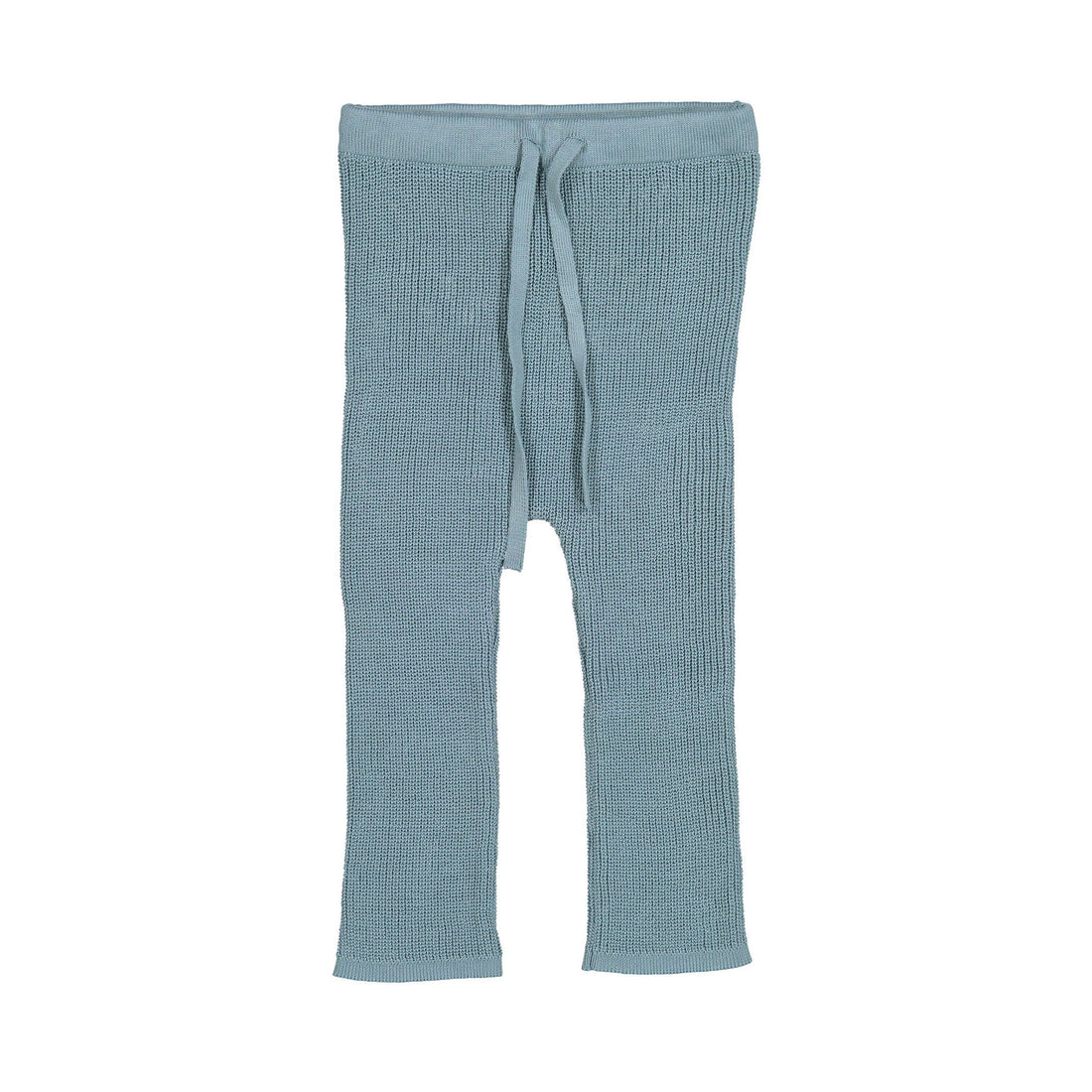 Aymara Petrol Benno Knit Baby Leggings