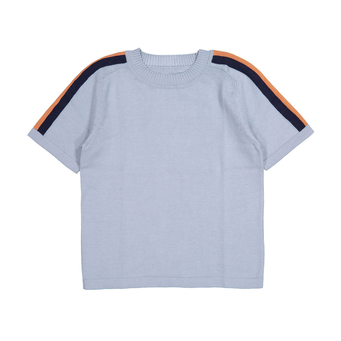 Aymara Sky Juno Short Sleeve Stripe Pullover