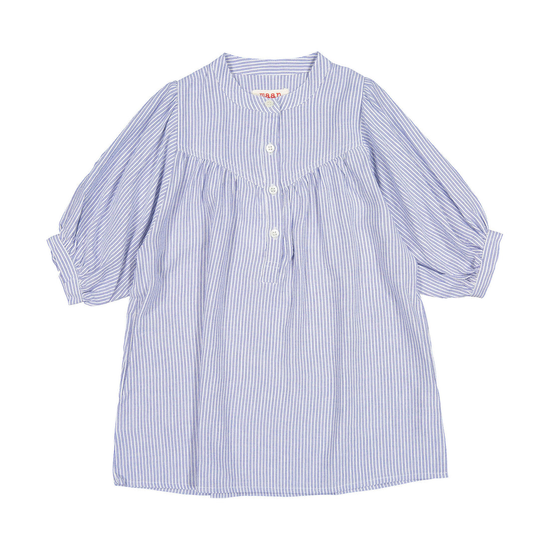 Maan Blue Stripe Concerto Dress
