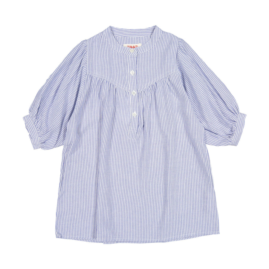 Maan Blue Stripe Concerto Dress