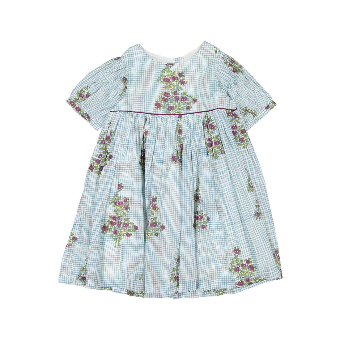 Little Paisley People Pink Accent Ava Dress