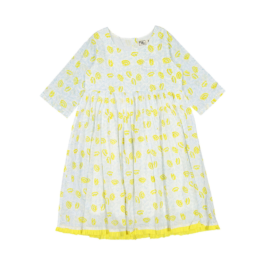 Paisley Magic Yellow Floral Sona Dress