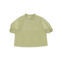 Paisley Magic Olive Diana Baby Top