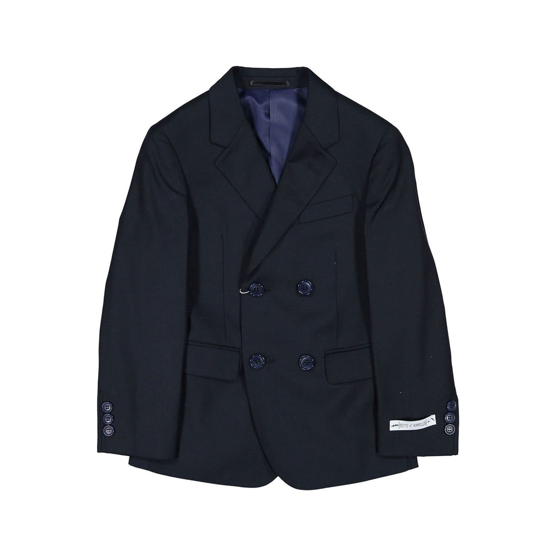 Boys and Arrows Deep Navy Double Breasted Suit