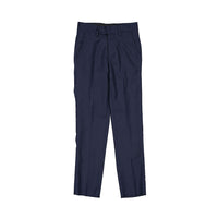 Boys and Arrows Navy Small Grid Double Breasted Suit