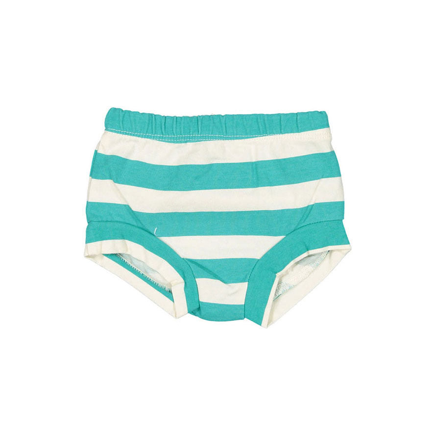 LotieKids Off White Stripes Baby Culotte