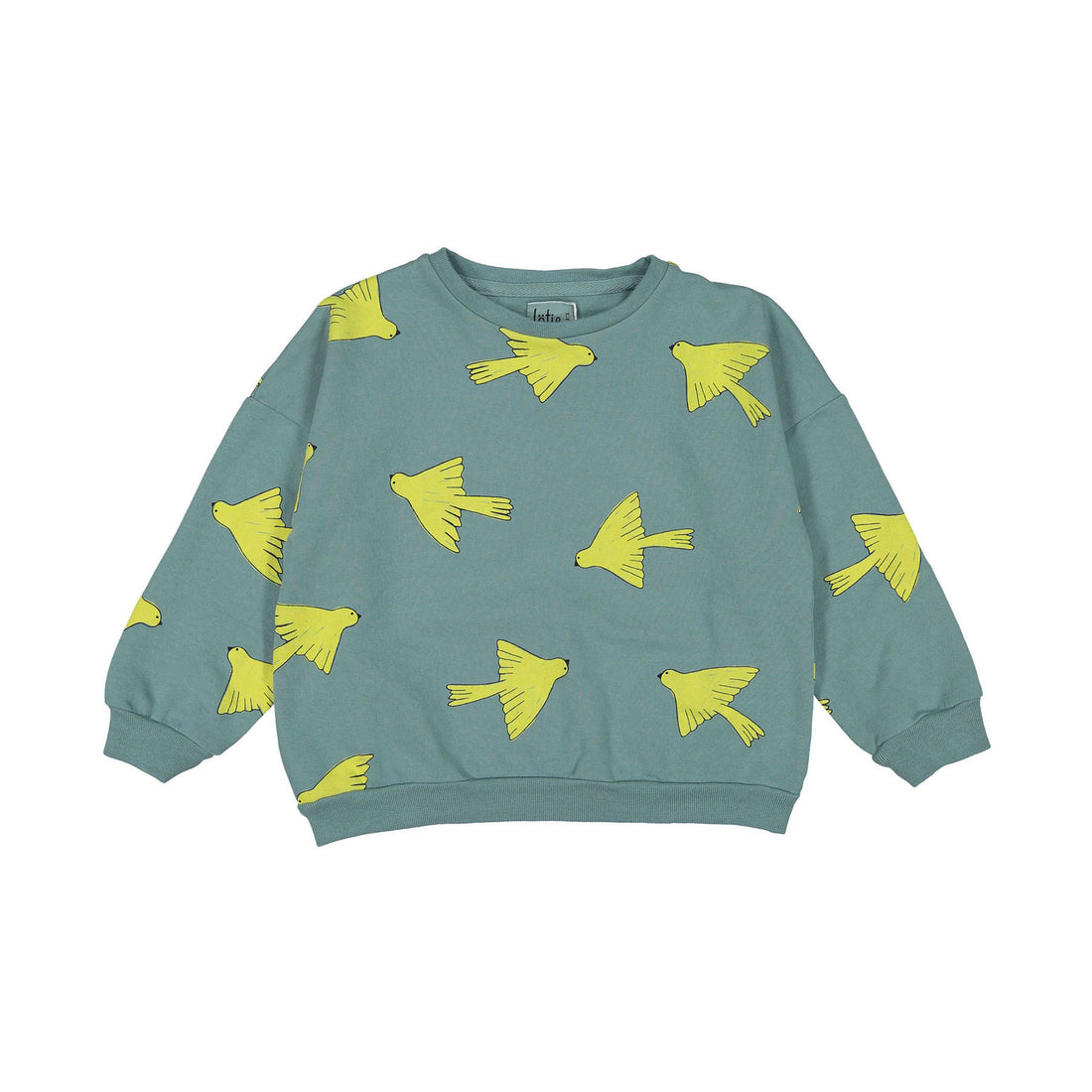 LotieKids Light Blue Birds Sweatshirt