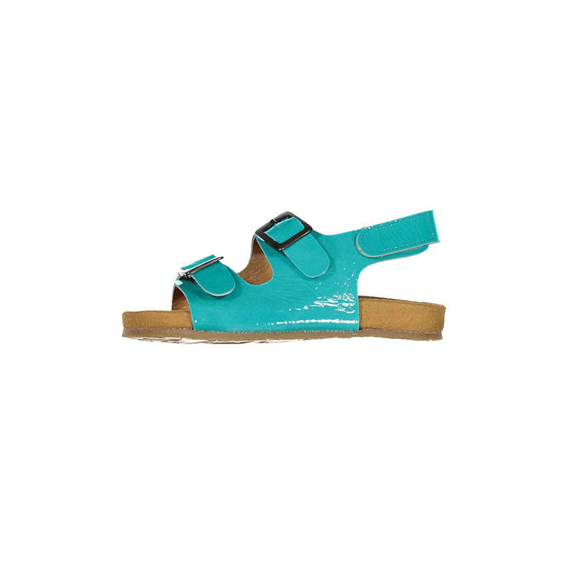 Pepe Barbados Patent Buckle Sandal
