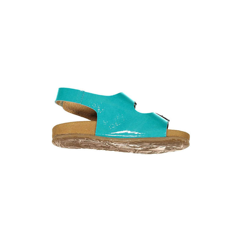 Pepe Barbados Patent Buckle Sandal