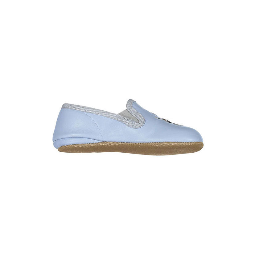 Pepe Clear Sky Embroidered Slip Ons