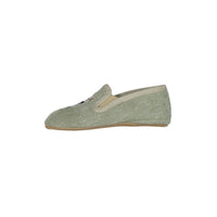 Pepe Military Green Canvas Slip Ons