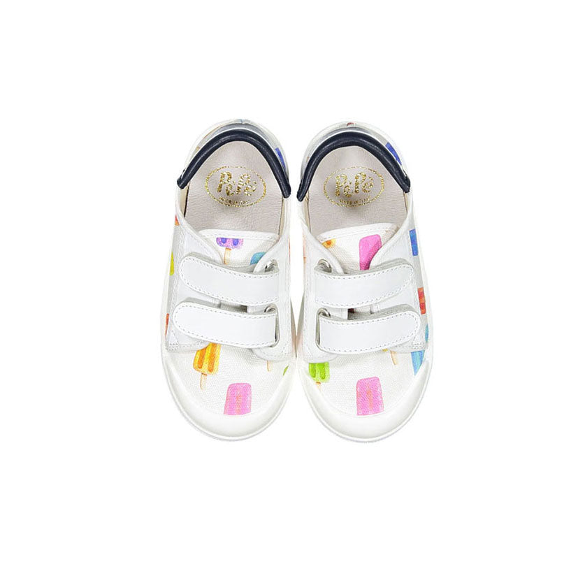 Pepe Popsicle Print Strap Sneakers
