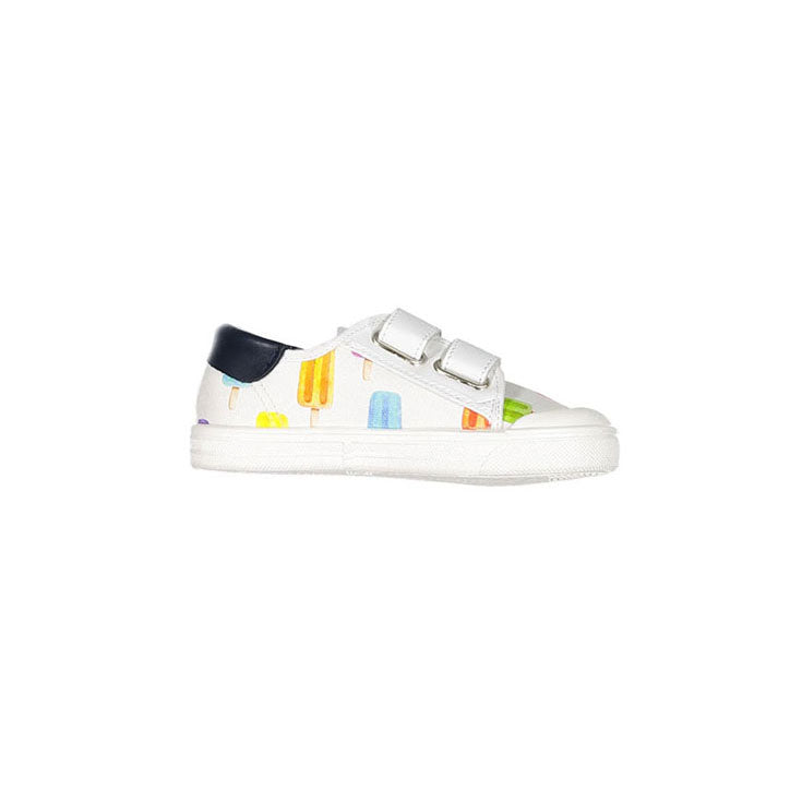 Pepe Popsicle Print Strap Sneakers