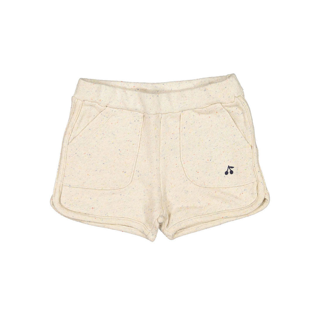 Bonpoint Marl Grey Speckled Shorts