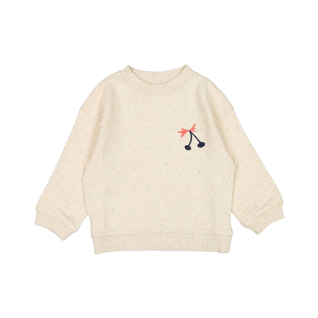Bonpoint Marl Grey Speckled Pullover