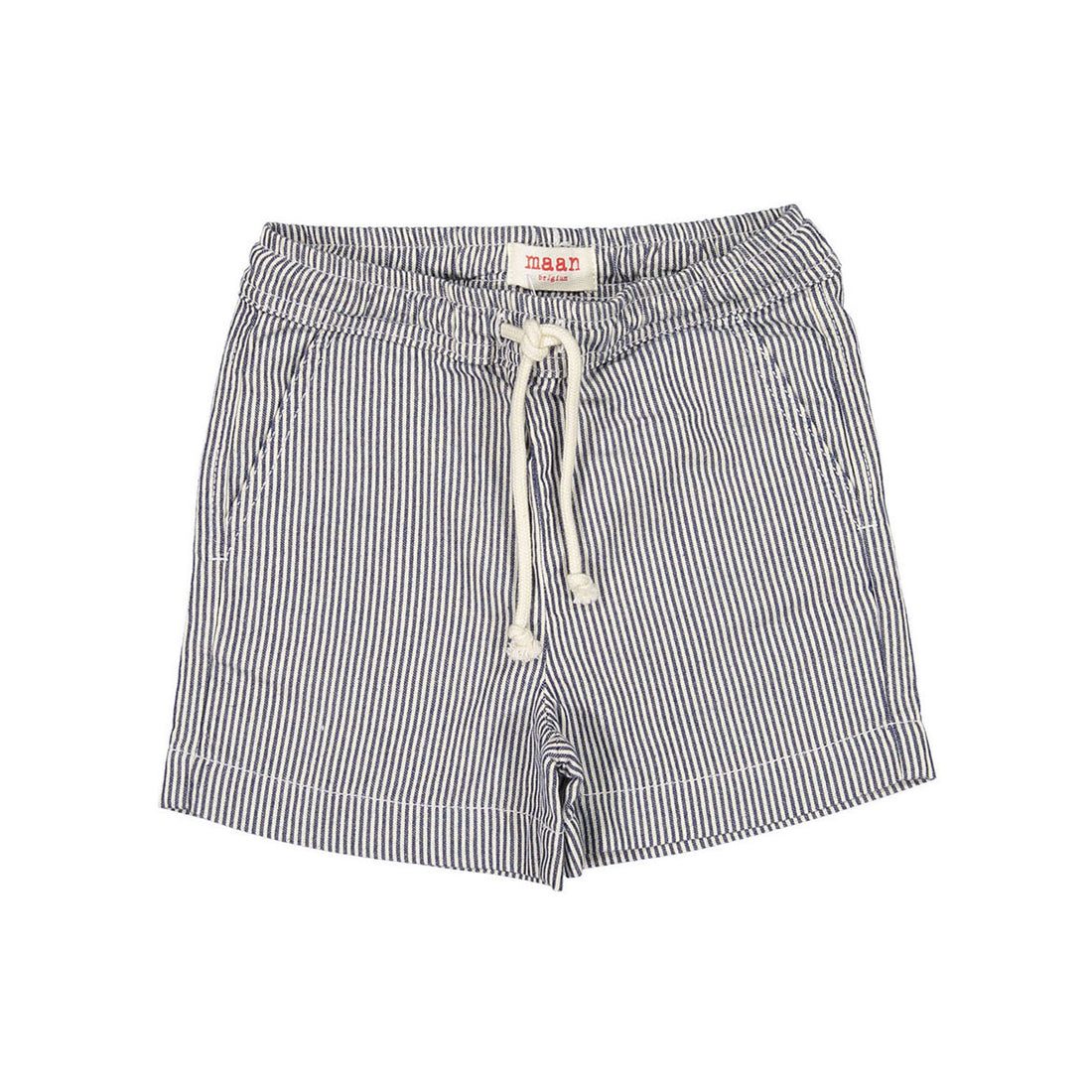 Maan Navy Stripe Bass Shorts