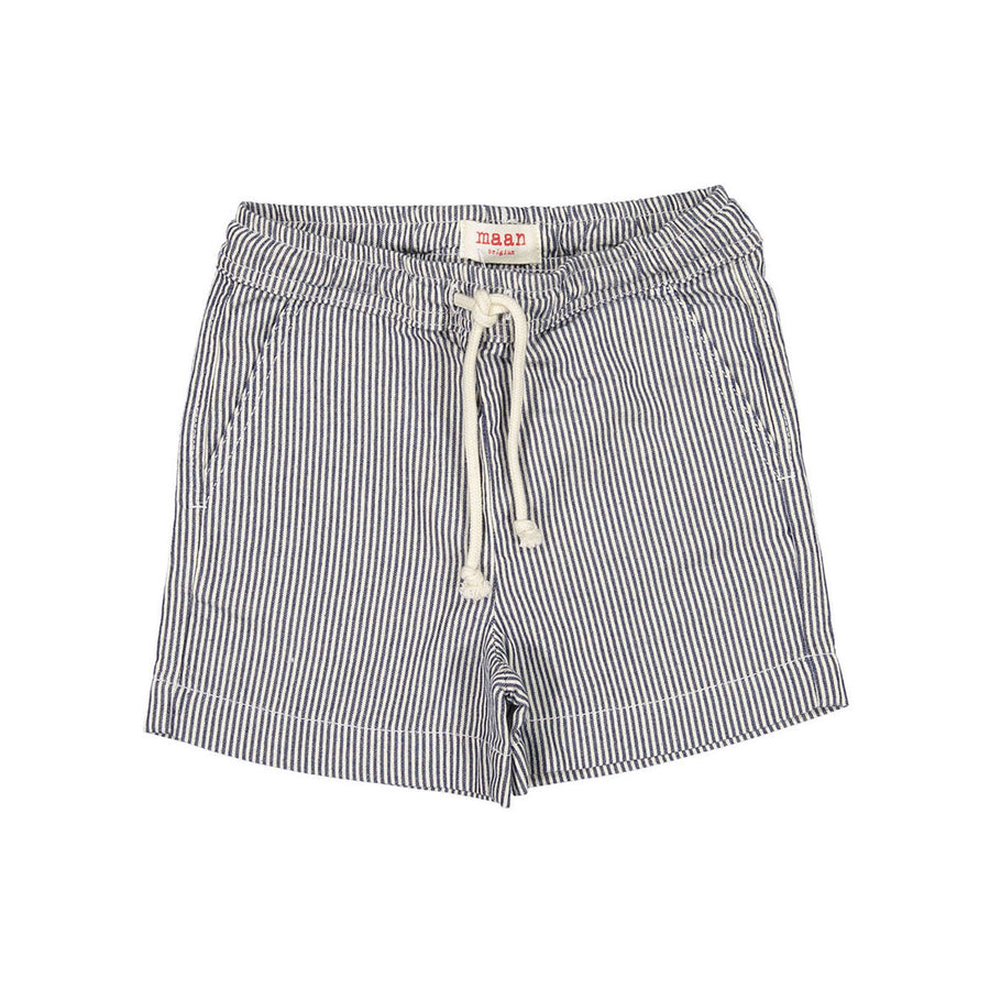 Maan Navy Stripe Bass Shorts