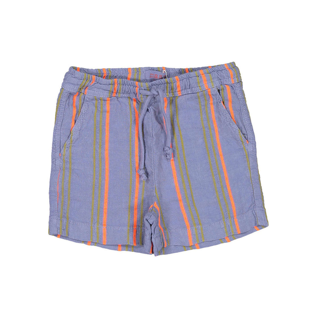 Maan Blue Modern Stripe Bass Shorts