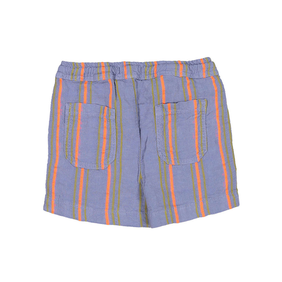 Maan Blue Modern Stripe Bass Shorts