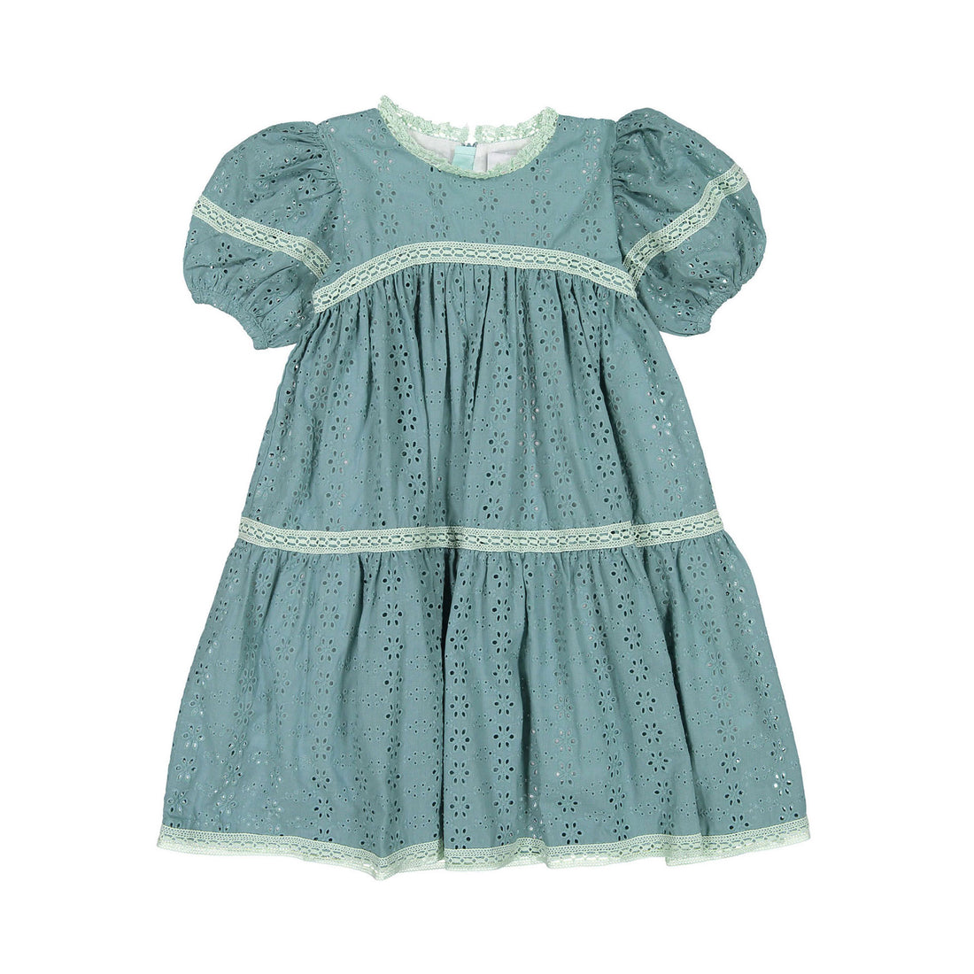 The Middle Daughter Rain Broderi Anglaise Tier-Ry Eyed Dress