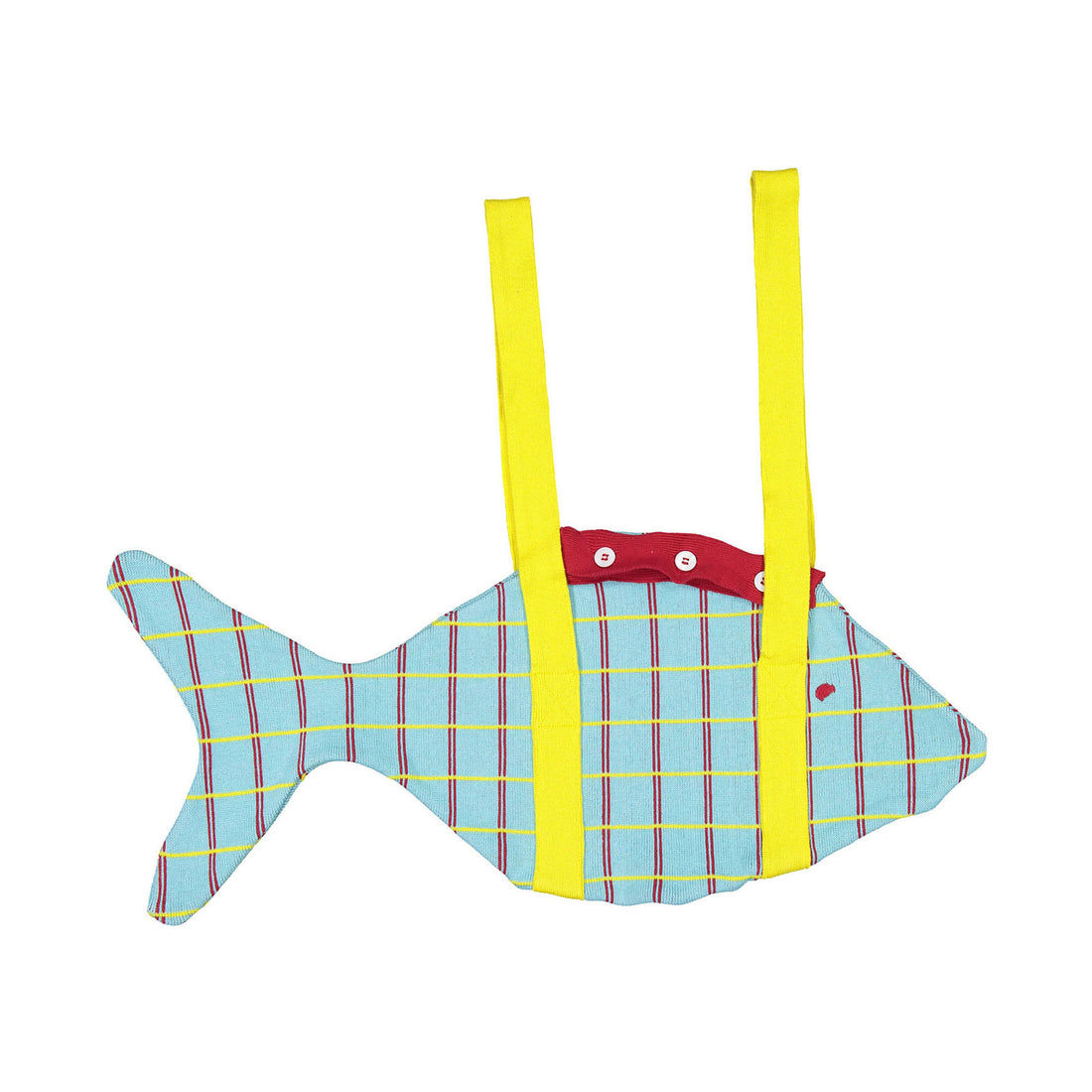 Ligne Noire Blue Fish Bag