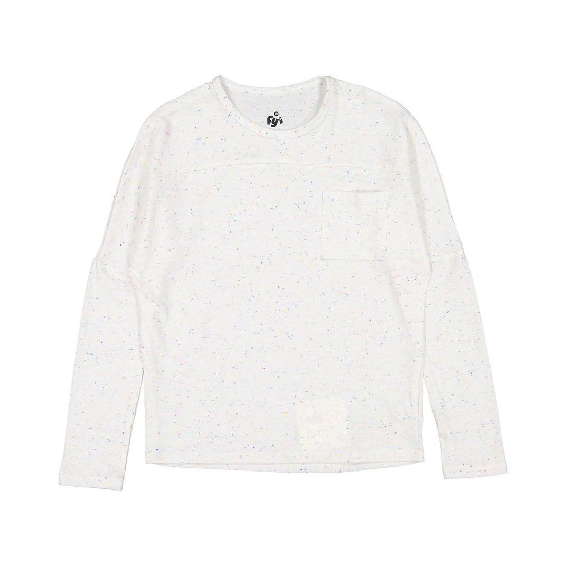 FYI  White Confetti Tee
