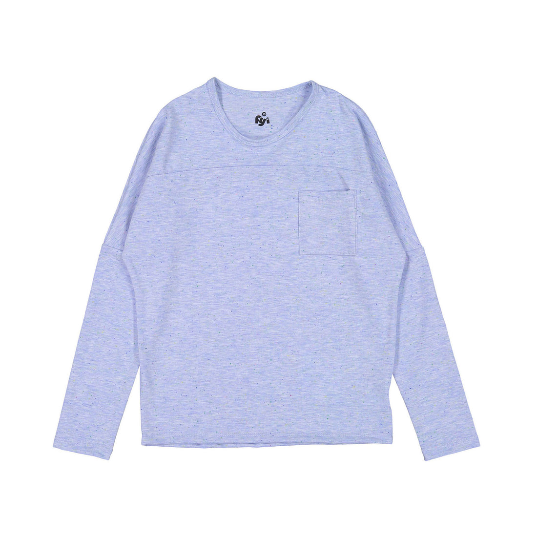 FYI  Light Blue Confetti Tee