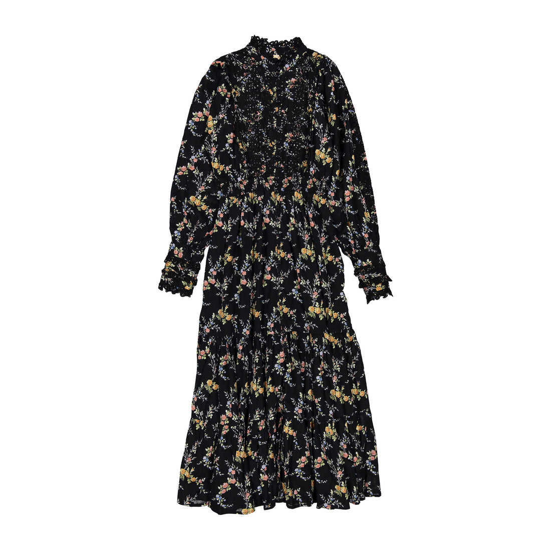 by Timo Midnight Field Cotton Slub Maxi Dress