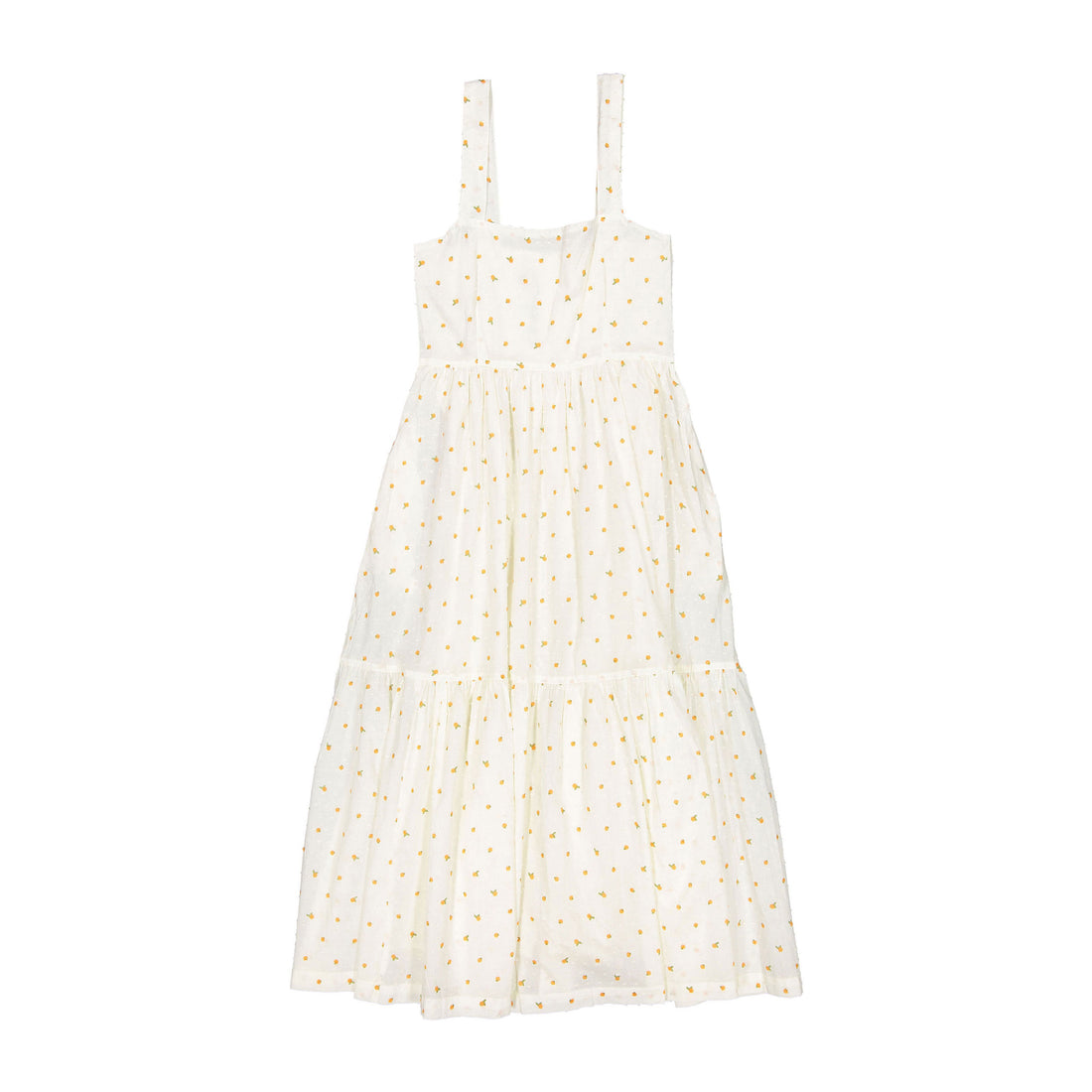 Pink Chicken Ditsy Oranges Sierra Womens Dress