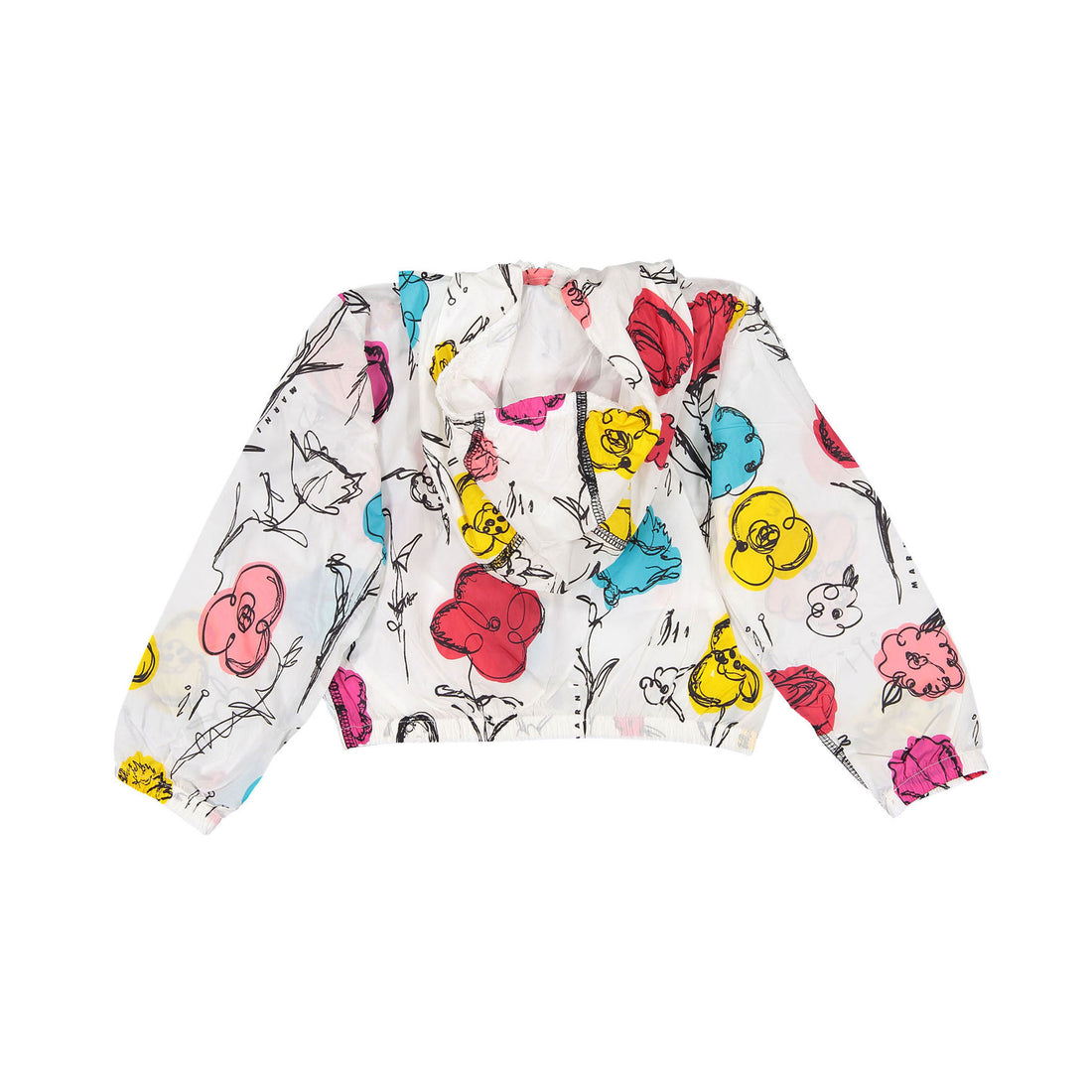Marni Prato Print Nylon Windbreaker