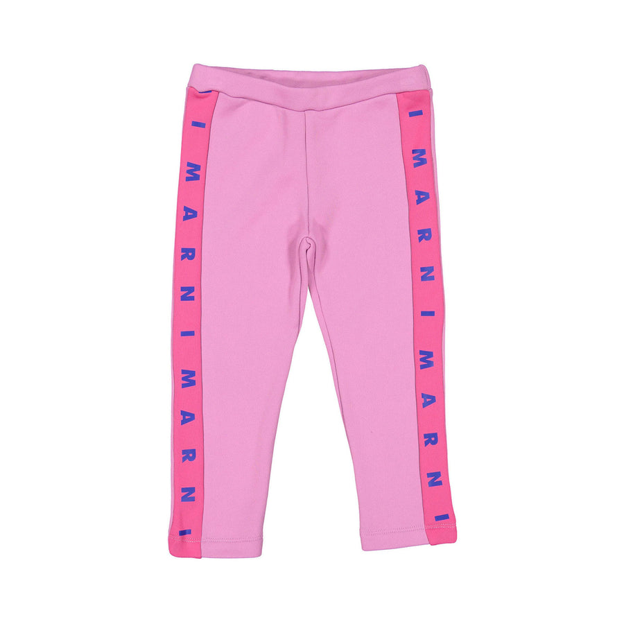 Marni Pink Technical Cotton Track Pants